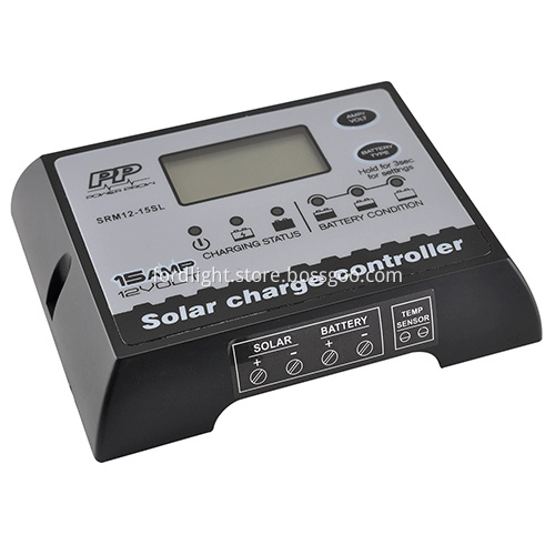 PWM 12V 15A Waterproof Solar Battery Charger